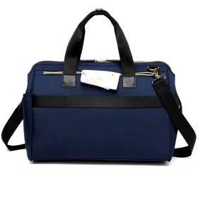 Little Story Zera Mom Dad Diaper Bag - Navy Blue