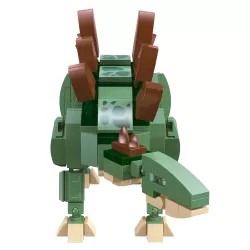 Little Story Block (Leg Godt) Toy Dinosaurs World - Stegosaurus (322 Pcs)