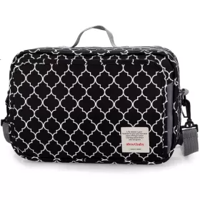 Little Story Baby Diaper Changing Clutch Kit - Black