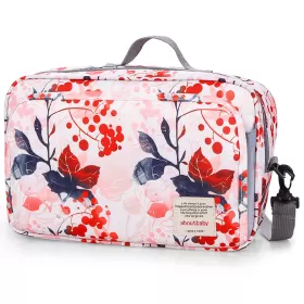 Little Story Baby Diaper Changing Clutch Kit - Floral Pink