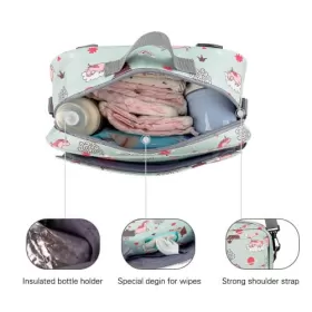 Little Story Baby Diaper Changing Clutch Kit - Green