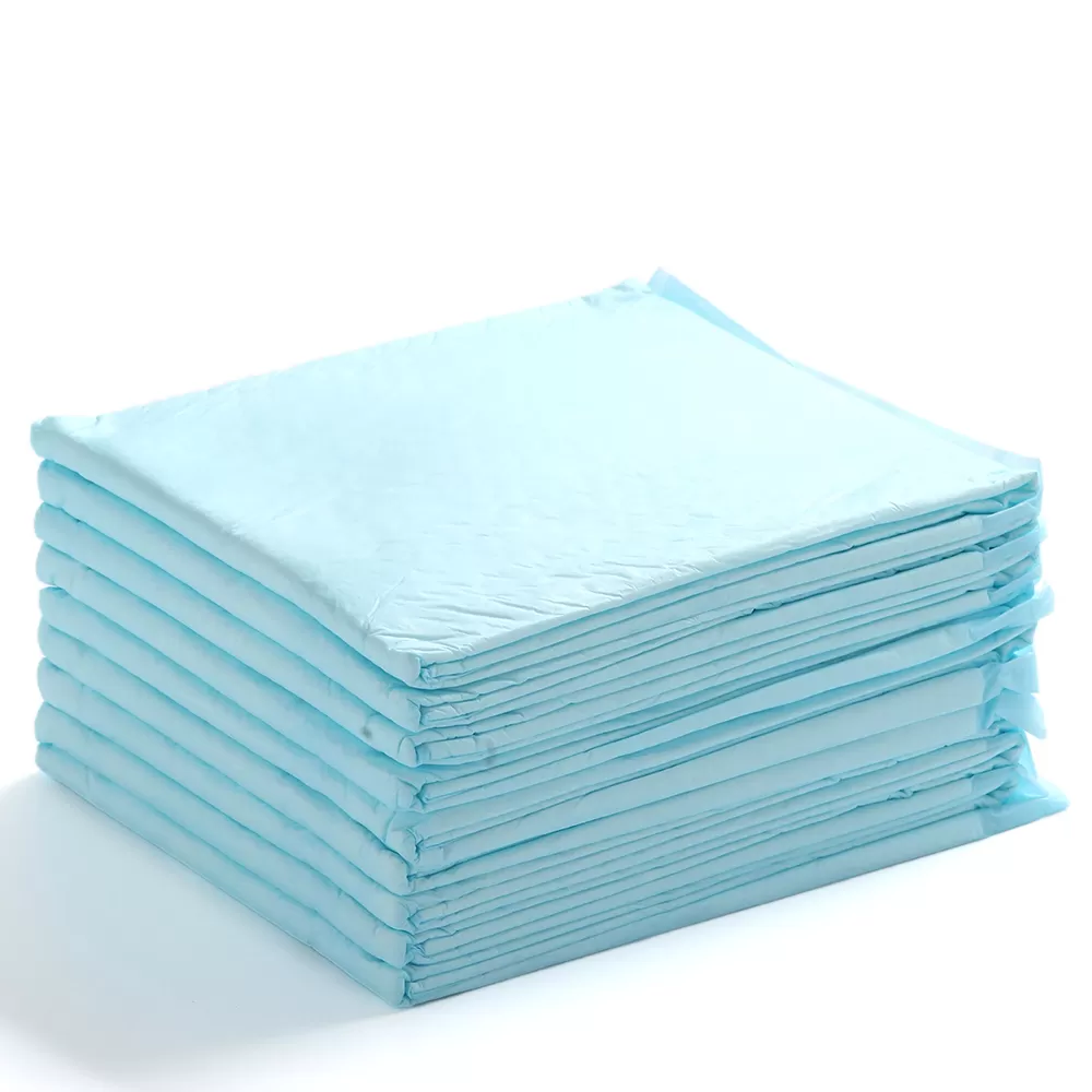 Little Story - Disposable Diaper Changing Mats - Pack of 100pcs - Blue