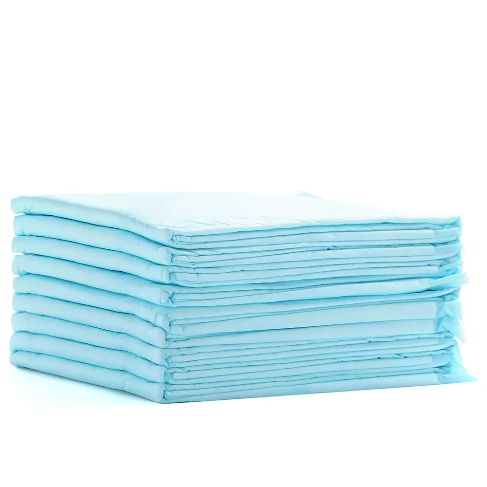 Little Story - Disposable Diaper Changing Mats - Pack of 100pcs - Blue