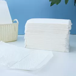 Little Story - Disposable Diaper Changing Mats - Pack of 100pcs - White