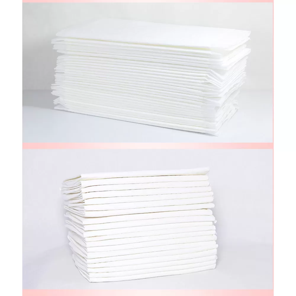 Little Story - Disposable Diaper Changing Mats - Pack of 100pcs - White