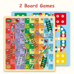 Little Story Artist Double Sided Handbag Drawing Board (31 Pcs) with Board Game - Green