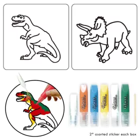 Little Story DIY Kids Art & Craft 3D Painting Set - Dinosaur