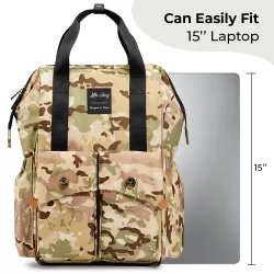 Little Story Elite Diaper Bag with Stroller Hooks & Changing mat - Camouflage