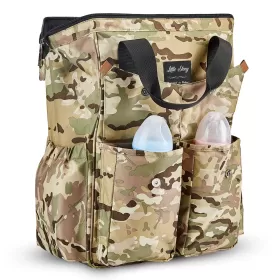 Little Story Elite Diaper Bag with Stroller Hooks & Changing mat - Camouflage