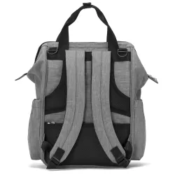 Little Story Elite Diaper Bag with Stroller Hooks & Changing mat - Grey