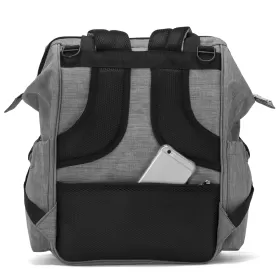 Little Story Elite Diaper Bag with Stroller Hooks & Changing mat - Grey