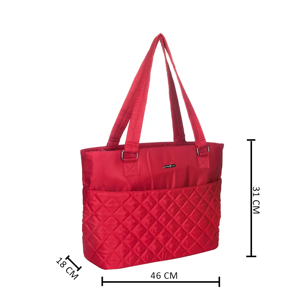 Little Story Aletier Diaper Bag - Red