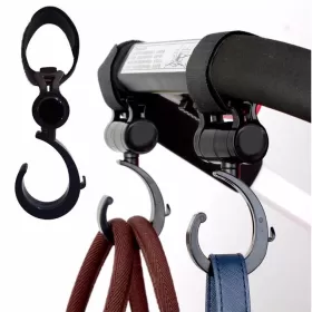 Little Story Rotating Compatible Stroller Hooks