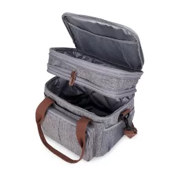 Little Story Insulated Lunch / Bottle Bag - Grey