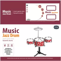 Little Story - Kids Drum Set Musical Instrument - Red