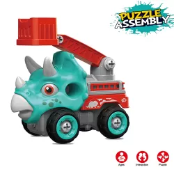 Little Story - Kids Toy Mini Dinosaur Truck - Green