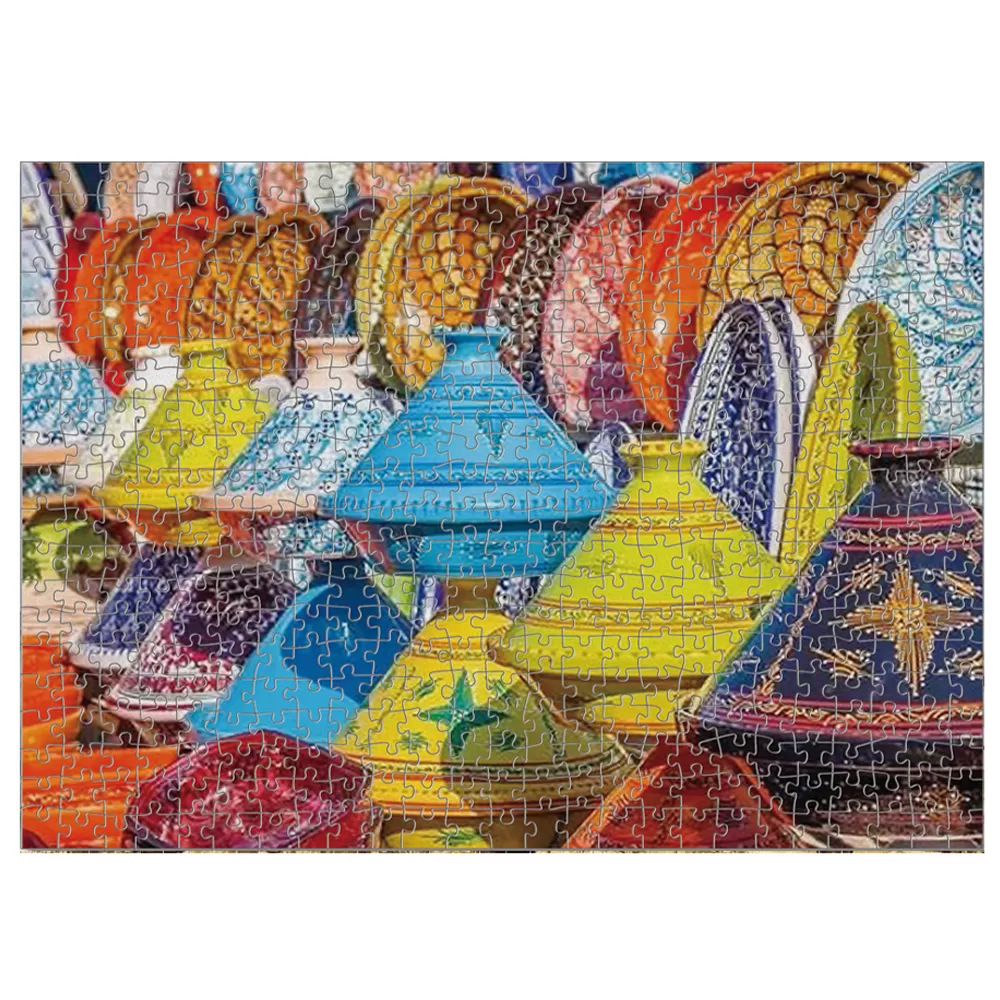 Little Story Jigsaw Puzzle Educational &amp; Fun Game (Moroccan Art &amp; Culture) - 500 pcs