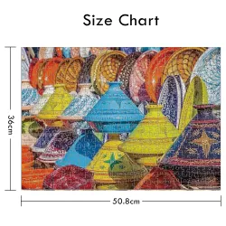 Little Story Jigsaw Puzzle Educational & Fun Game (Moroccan Art & Culture) - 500 pcs