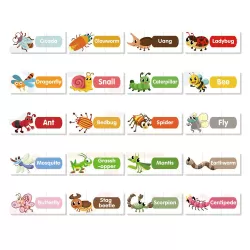 Little Story 20 - in - 1 Matching Puzzle Educational & Fun Game - Insects