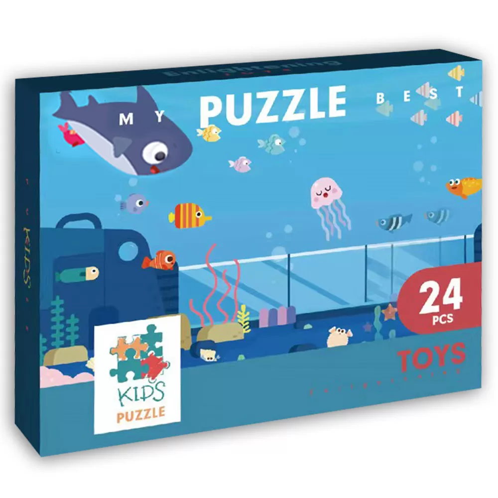 Little Story Jigsaw Puzzle Educational &amp; Fun Game (Life Under Water) - 24 pcs