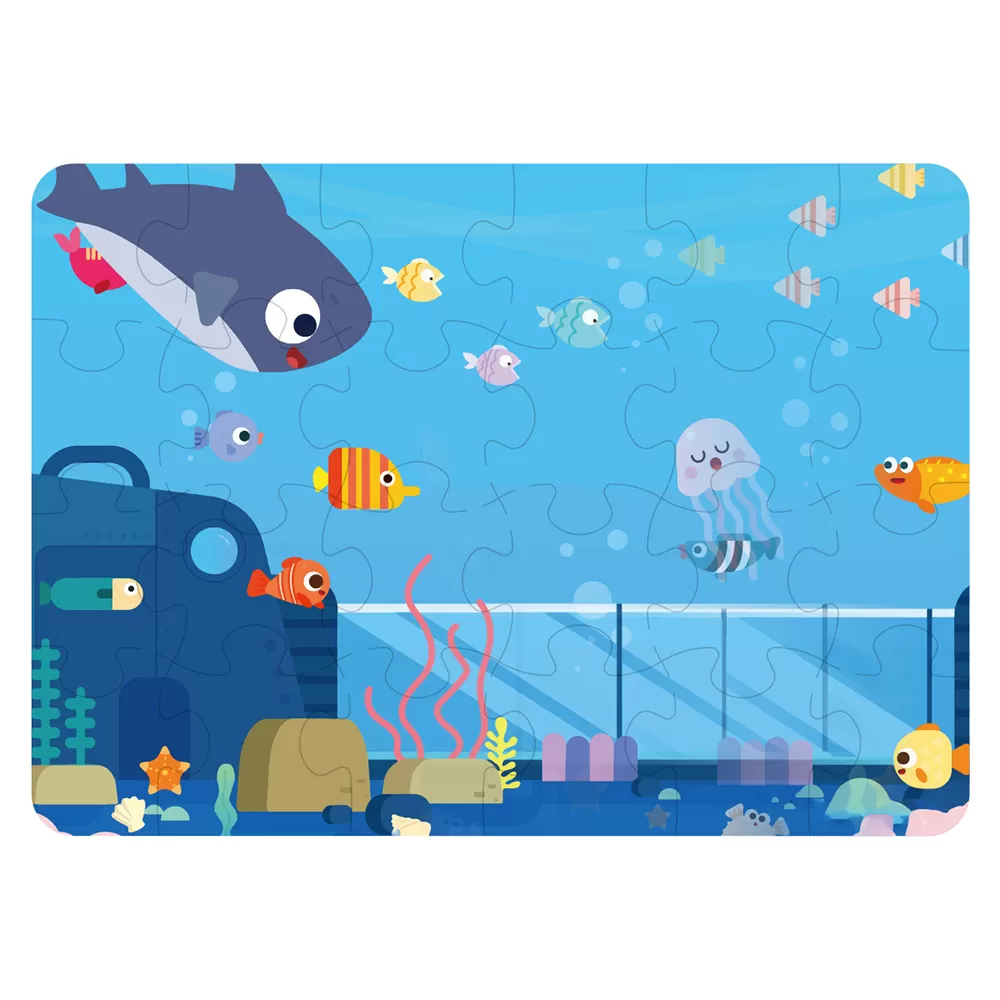 Little Story Jigsaw Puzzle Educational &amp; Fun Game (Life Under Water) - 24 pcs