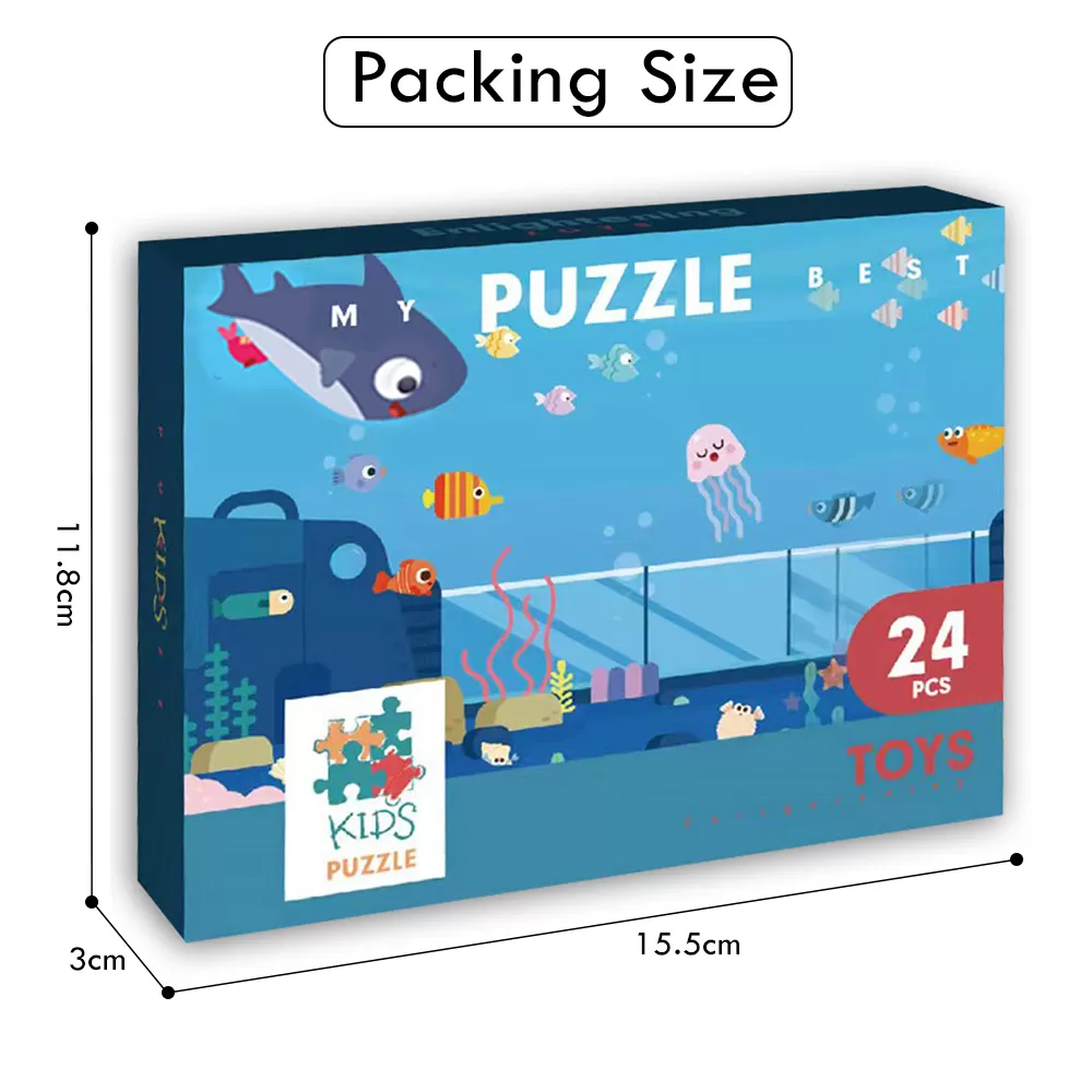 Little Story Jigsaw Puzzle Educational &amp; Fun Game (Life Under Water) - 24 pcs