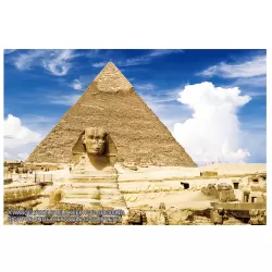 Little Story Jigsaw Puzzle Educational & Fun Game (The Great Pyramid of Giza, Egypt) - 1000 pcs