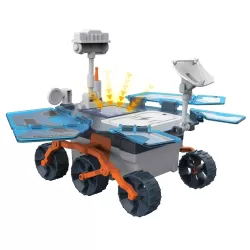 Little Story DIY Solar Mars Exploration Rover (46 Pcs), STEM Series - Blue