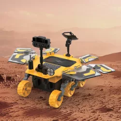 Little Story DIY Solar Mars Exploration Rover (46 Pcs), STEM Series - Yellow