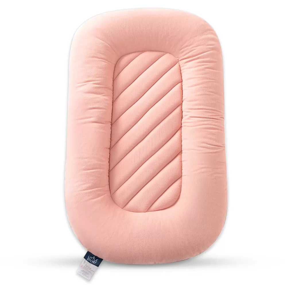 Little Story Portable Lounger Sleeping Pod - Pink