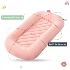 Little Story Portable Lounger Sleeping Pod - Pink