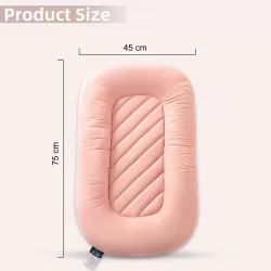 Little Story Portable Lounger Sleeping Pod - Pink