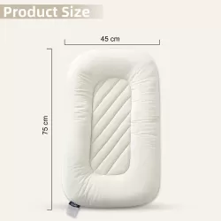 Little Story Portable Lounger Sleeping Pod - White