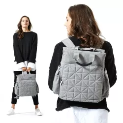 Little Story Styler Diaper Backpack - Grey