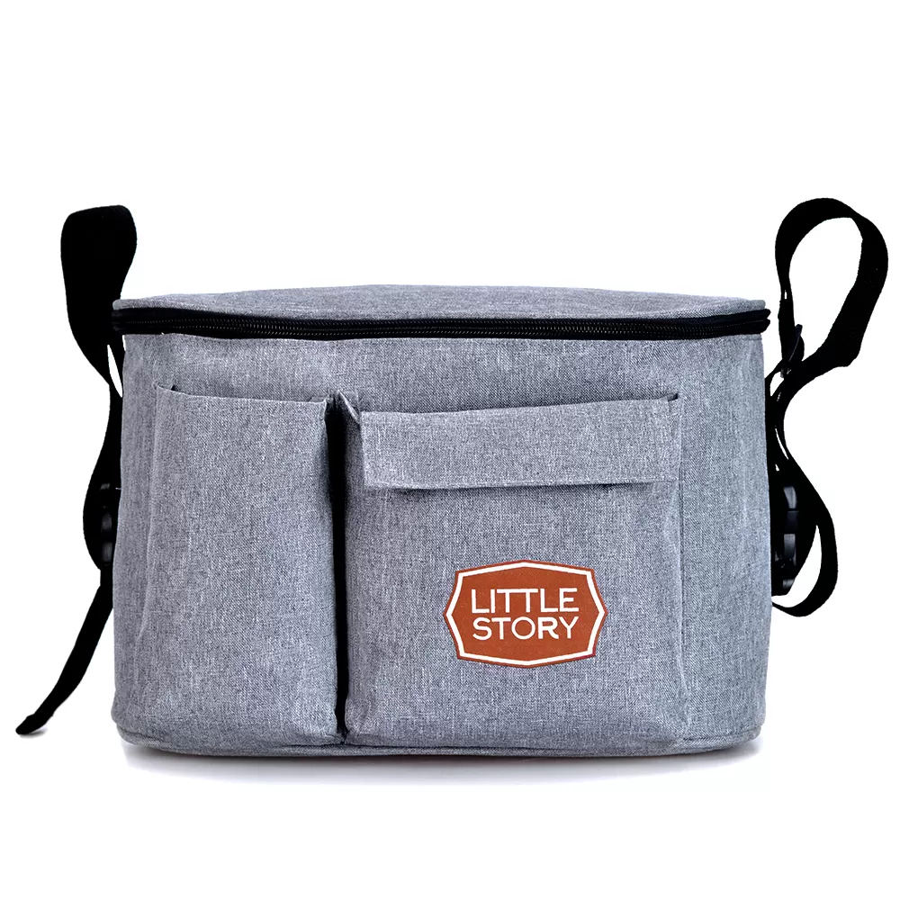 Little Story Stroller Travel Organizer Bag - Grey