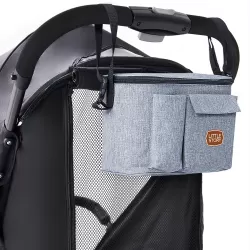 Little Story Stroller Travel Organizer Bag - Grey