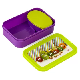 Milton School Time Lunch Box-Purple