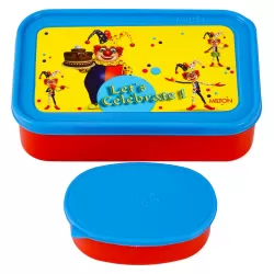 Milton School Time Lunch Box-Red