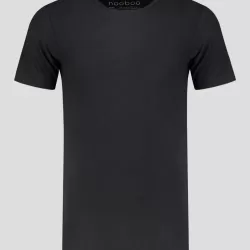 Nooboo Luxe Bamboo Men T - Shirt Black - S