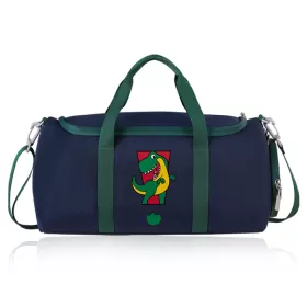 Nohoo Kids Duffle Bag - Dino Blue