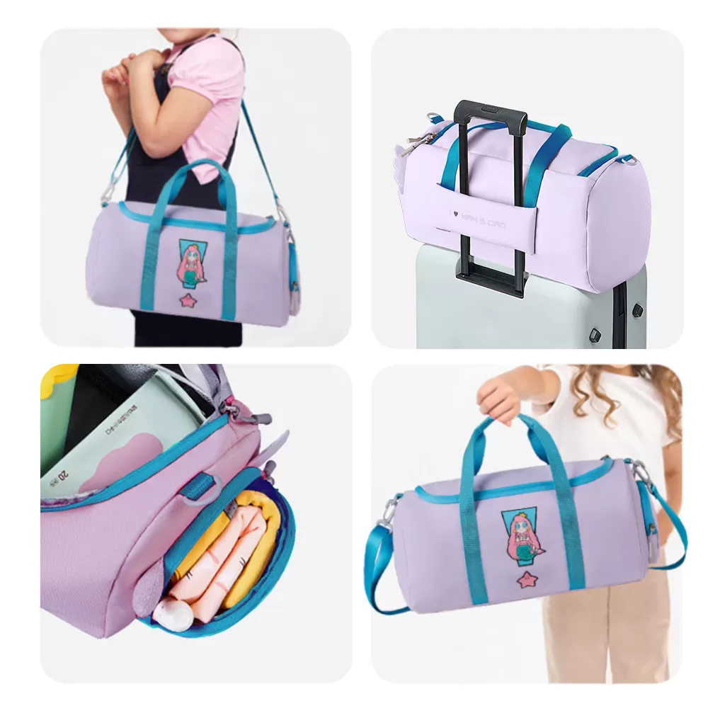 Nohoo Kids Duffle Bag - Mermaid Purple