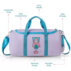 Nohoo Kids Duffle Bag - Mermaid Purple