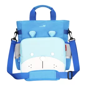 Nohoo Jungle Tote Bag - Sapiential Bear Blue