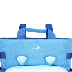 Nohoo Jungle Tote Bag - Sapiential Bear Blue