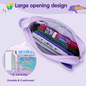 Nohoo Kids Pencil Case / Colour Bag Mermaid - Purple