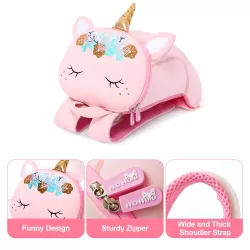 Nohoo Pre School 3D Bag Unicorn Pink (Medium)