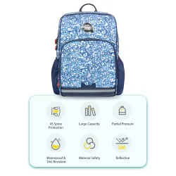 Nohoo School Bag-Retro Blue