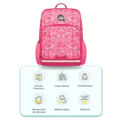 Nohoo School Bag-Retro Pink