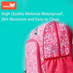 Nohoo School Bag-Retro Pink