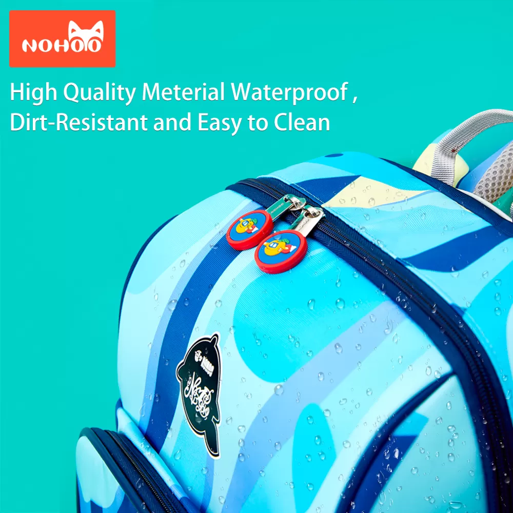 Nohoo School Bag-Symphony Blue